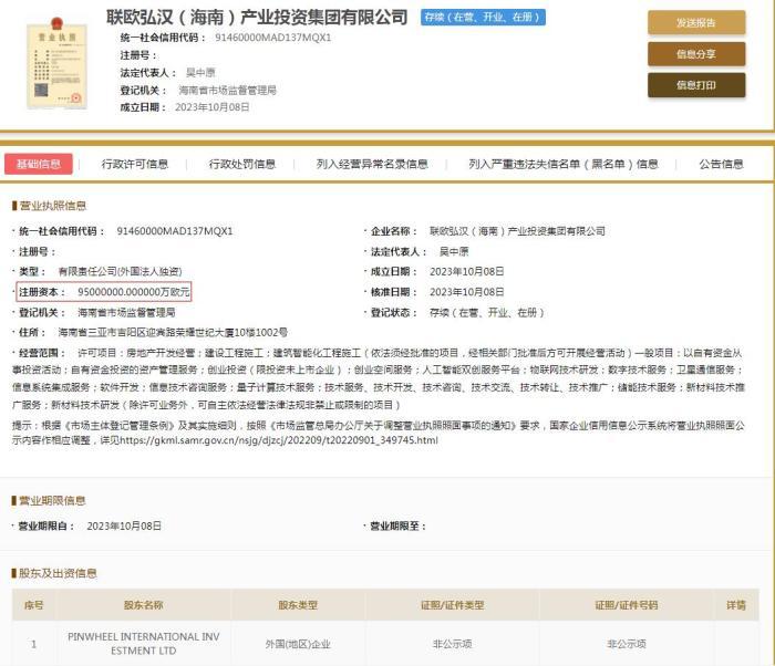 注冊資本均高達7.3萬億元,這4家公司啥來頭?